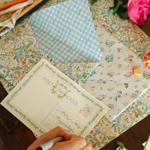 Sobres especiales con postal mujercitas (personalizables)