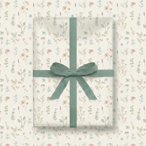 Papel de regalo Flores Silvestres