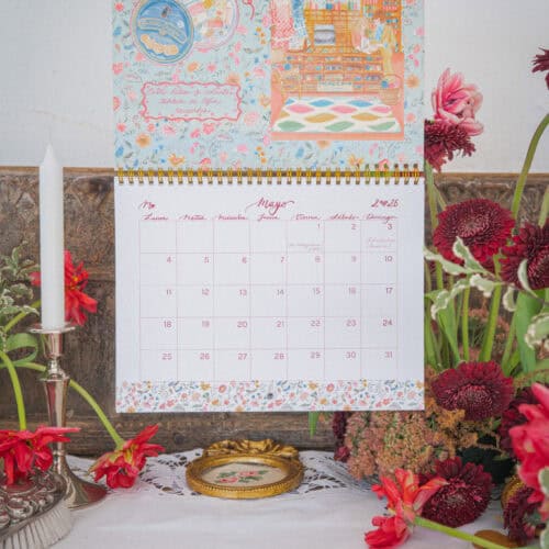 Calendario de Pared 2026 nonni