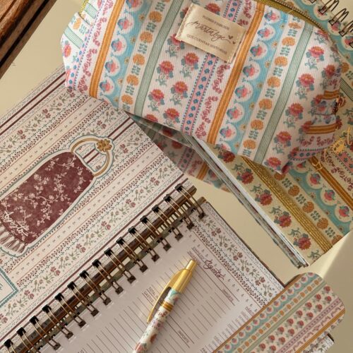 Estuche dollhouse rayas martabge