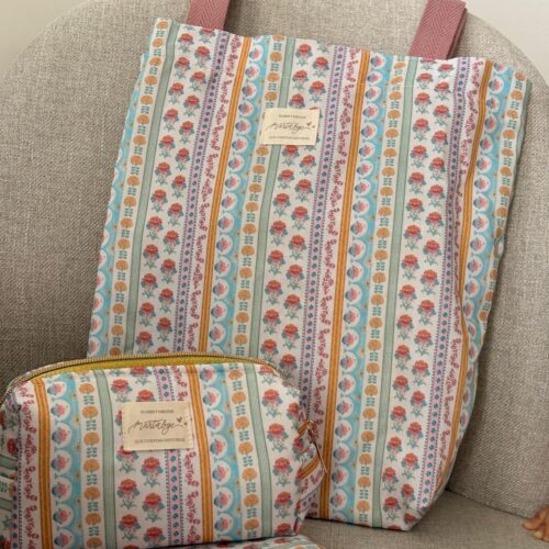 Tote bag dollhouse rayas martabge